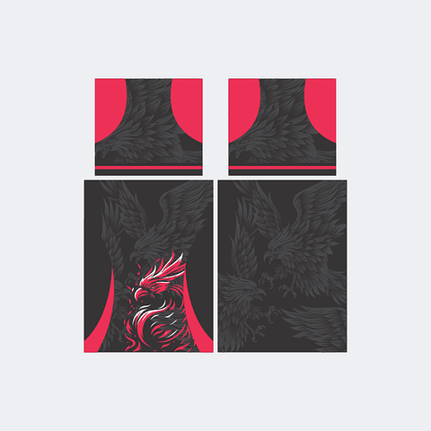 Camiseta Águila Fucsia Negro InterClasse 2025