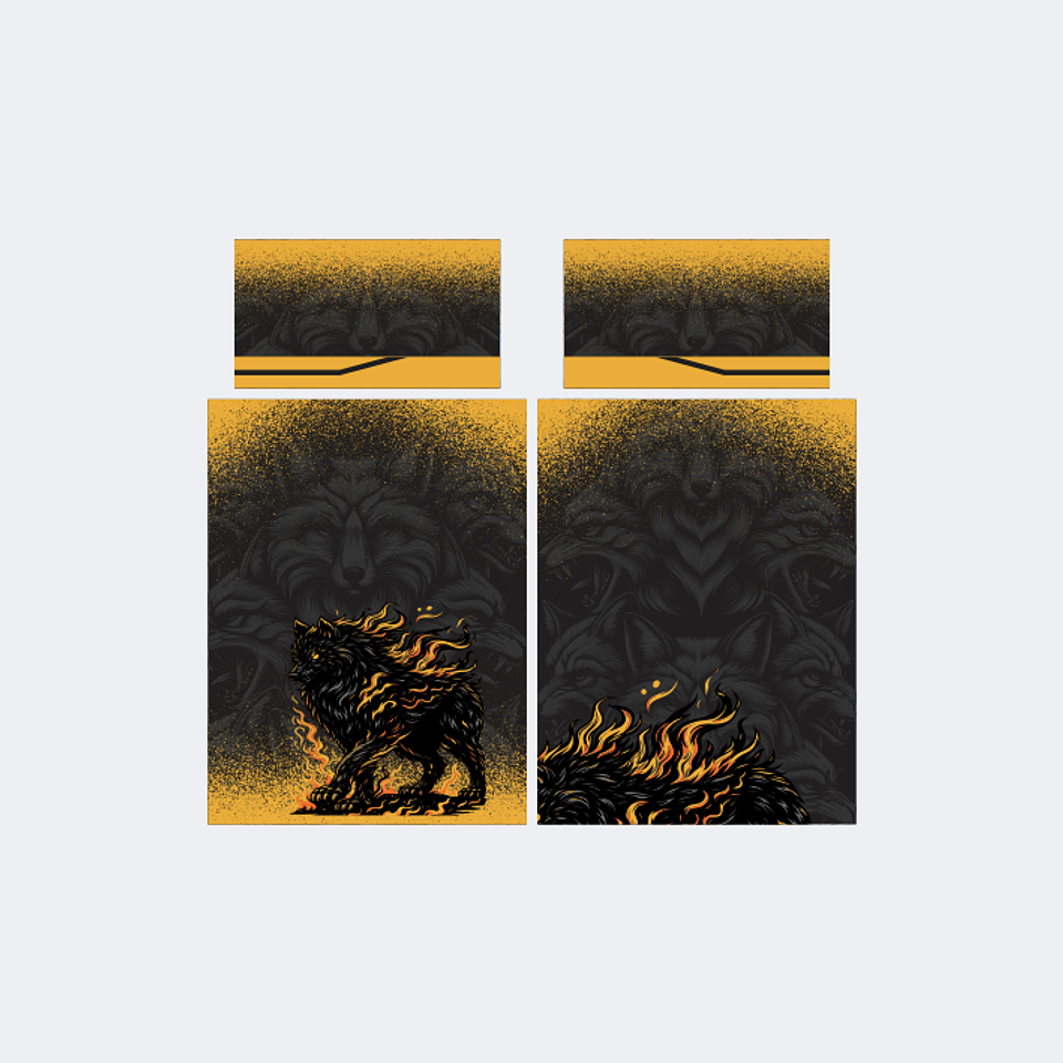 Camiseta Lobo Dorado InterClasse 2025 1