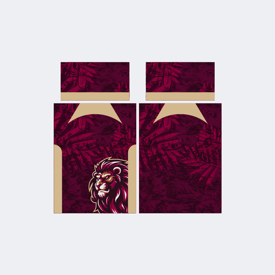 Camiseta León Guinda InterClasse 2025 1