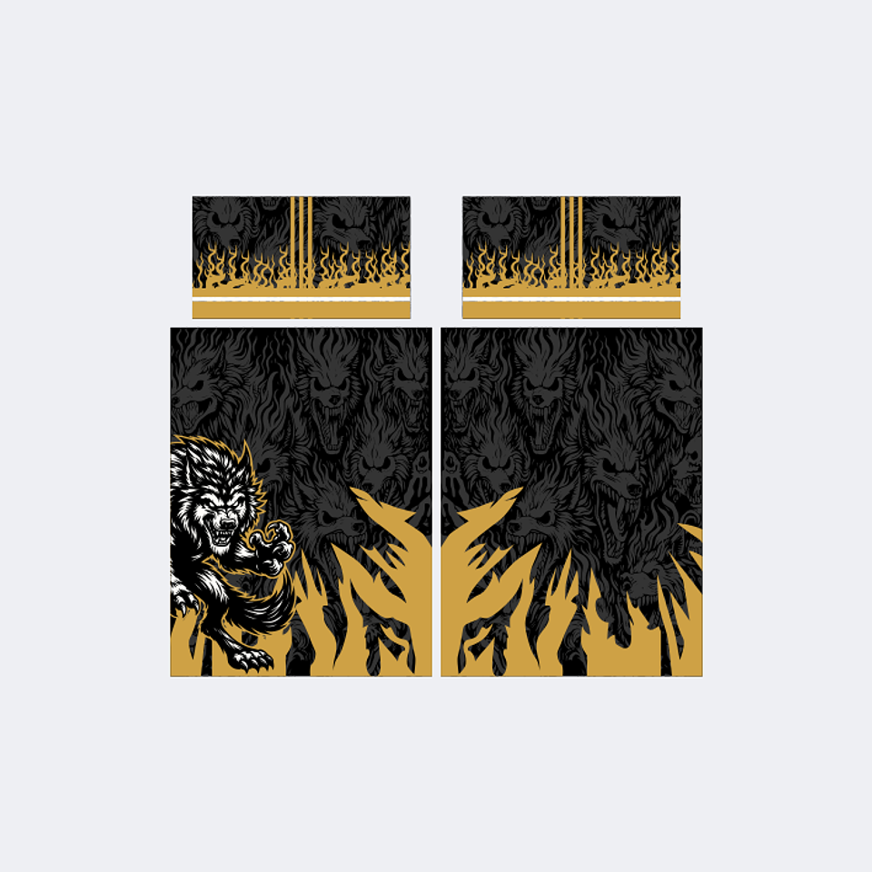 Camiseta Negro Dorado InterClasse 2025 1