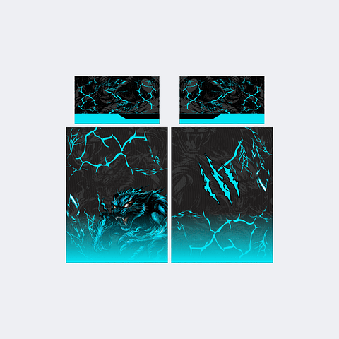 Camiseta Pantera Turquesa Negro InterClasse 2024