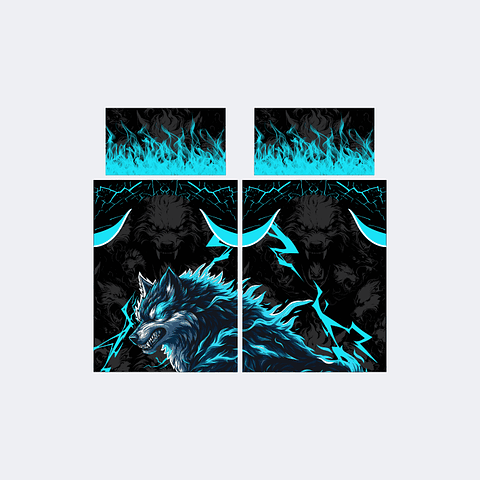 Camiseta Lobo Turquesa InterClasse 2024