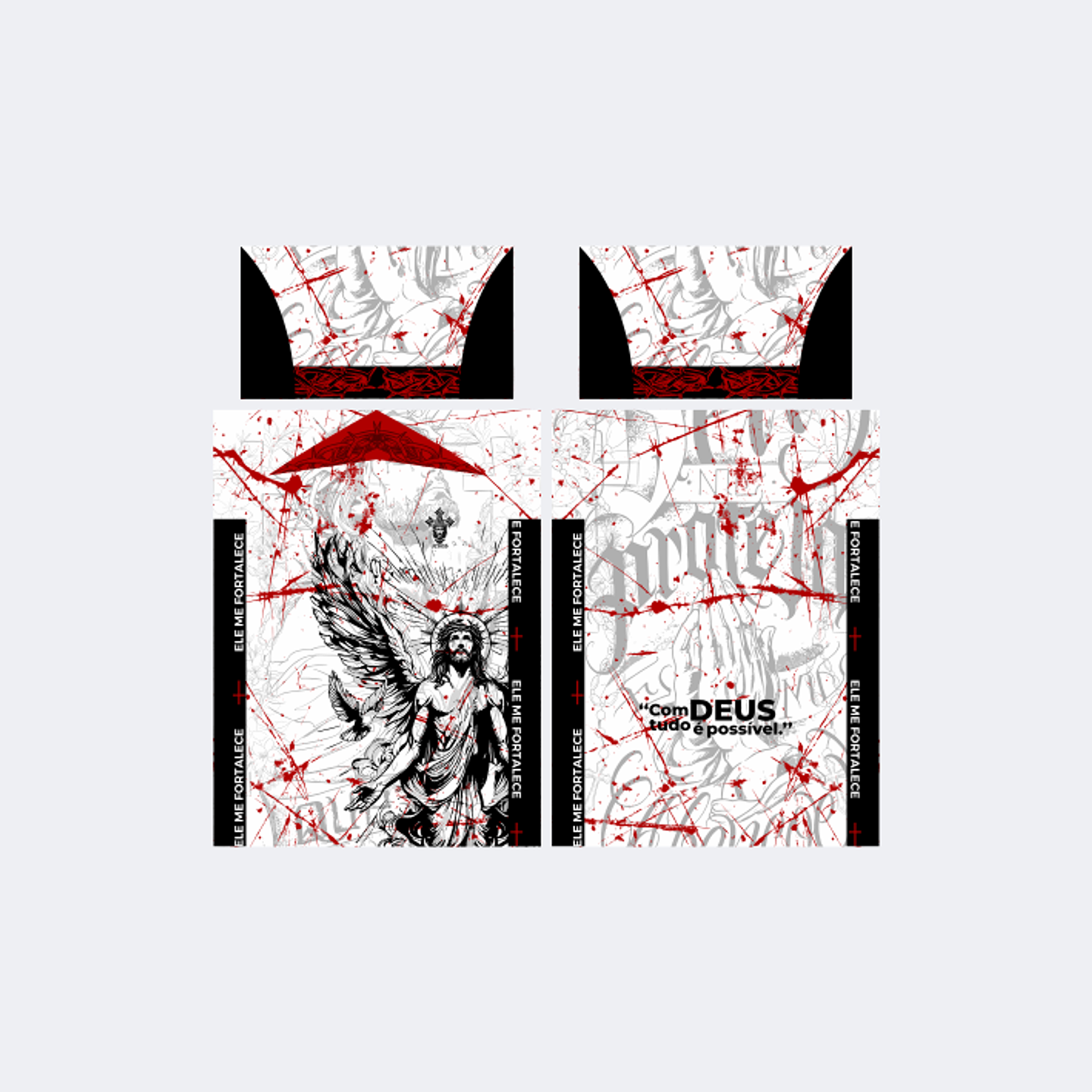 Camiseta Cristo Blanco InterClasse 2025 1