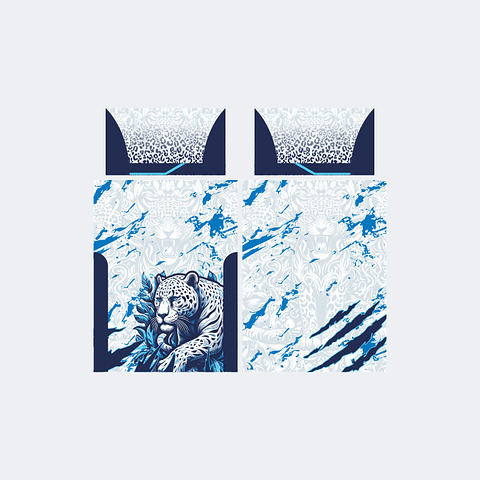 Camiseta Leopardo Plomo Marino InterClasse 2025