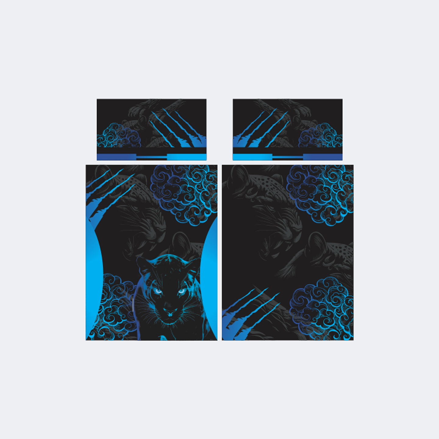 Camiseta Pantera Turquesa Negro InterClasse 2025 1