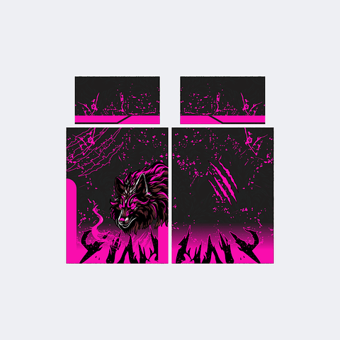 Camiseta Lobo Fucsia InterClasse 2024