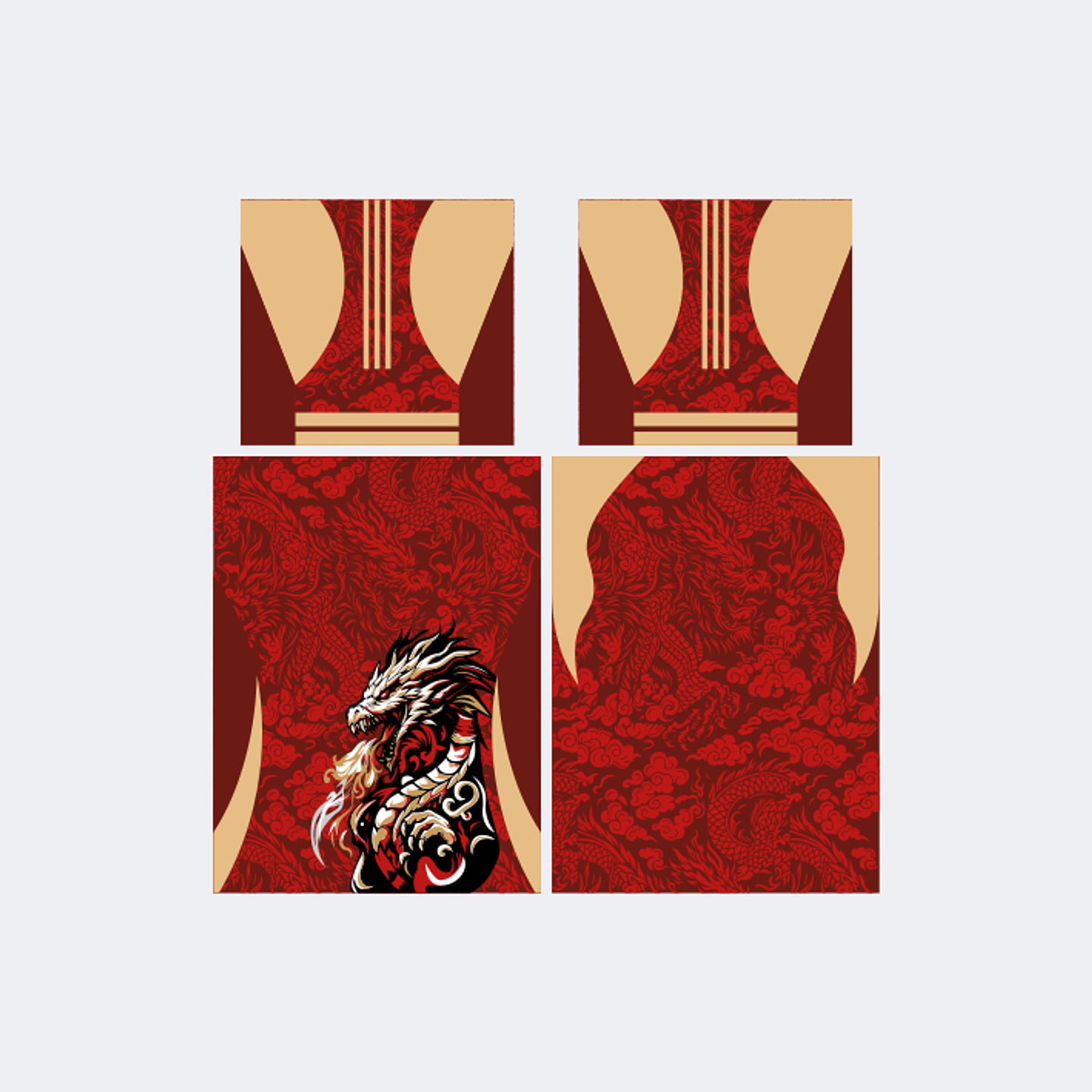 Camiseta Dragón Guinda InterClasse 2025 1