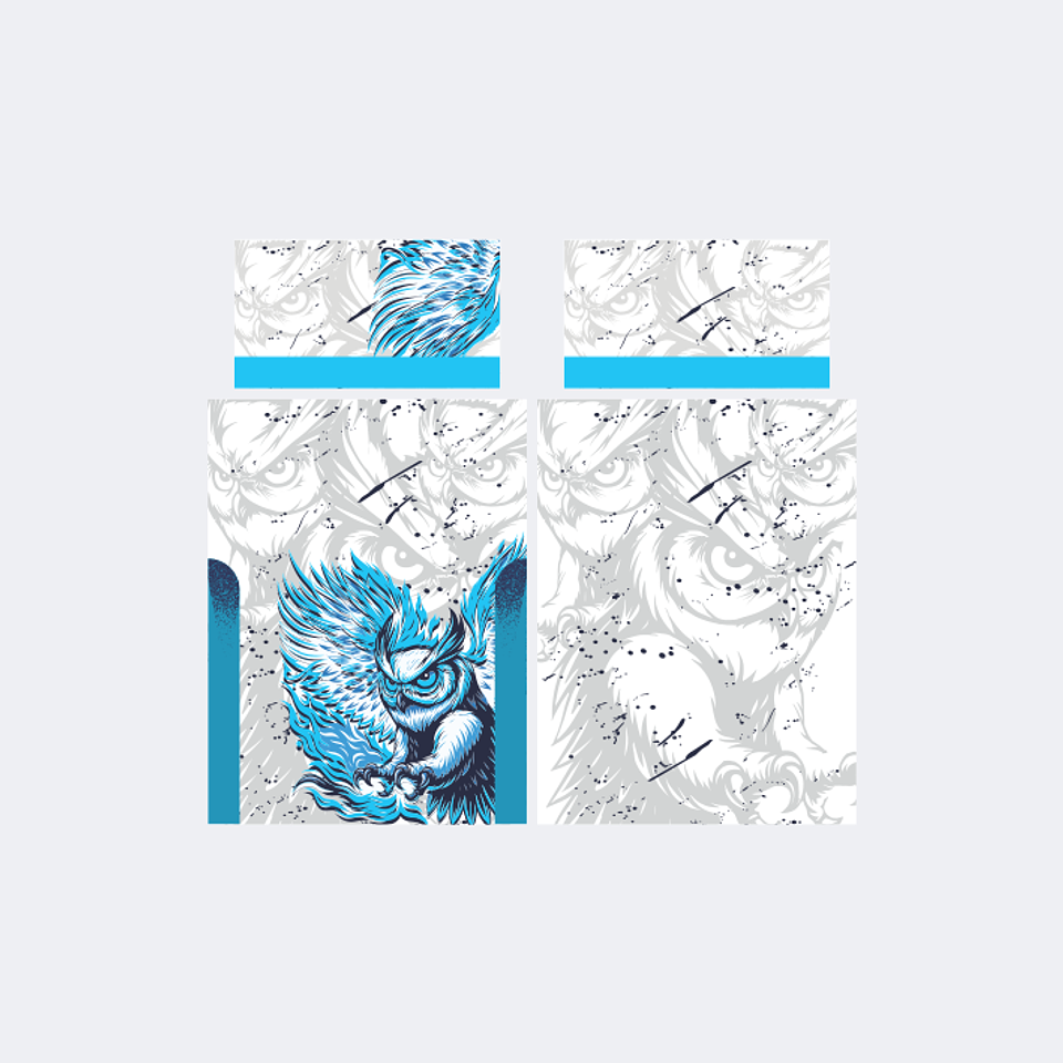 Camiseta Buho Turquesa InterClasse 2025 1