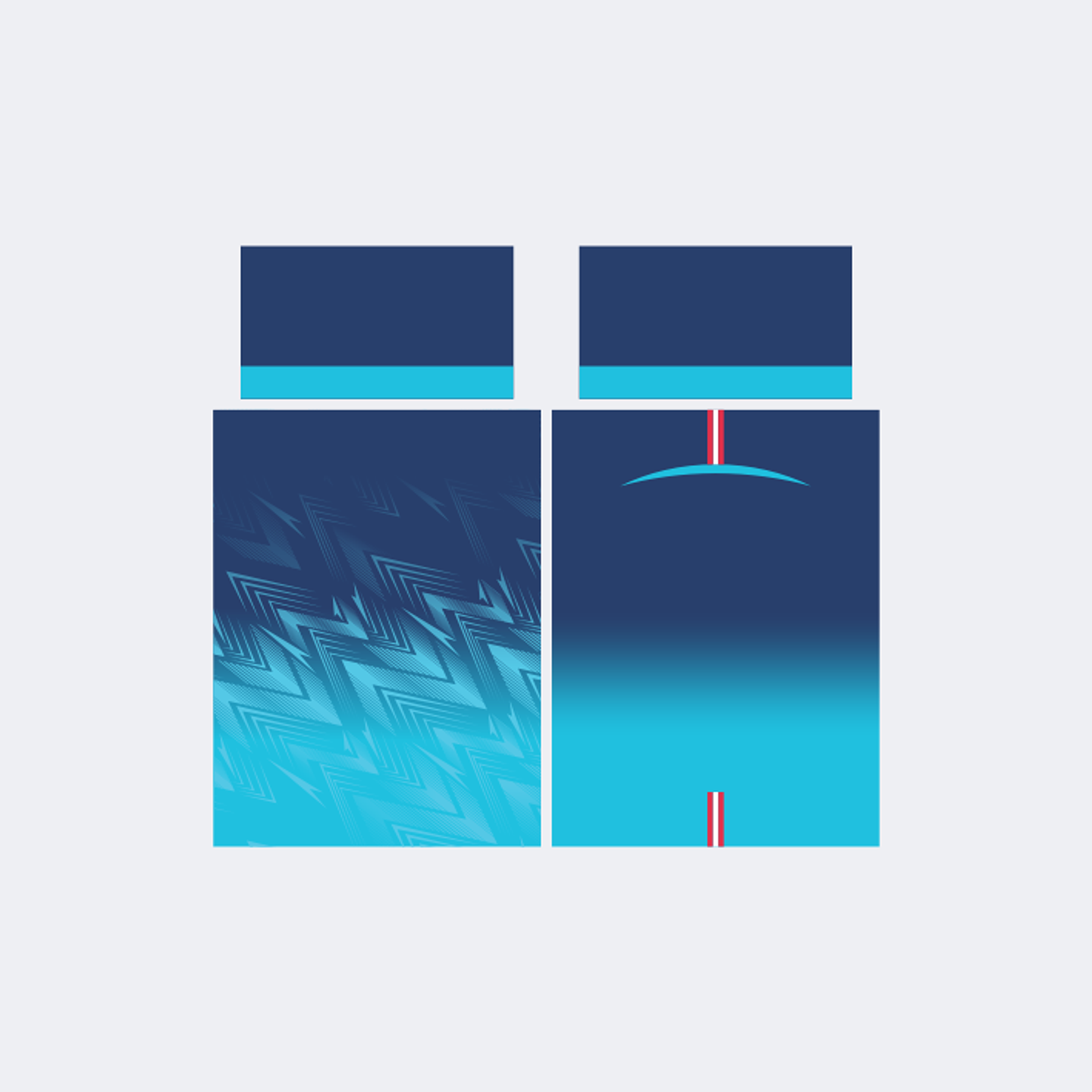 Camiseta Chinito Turquesa Marino 1