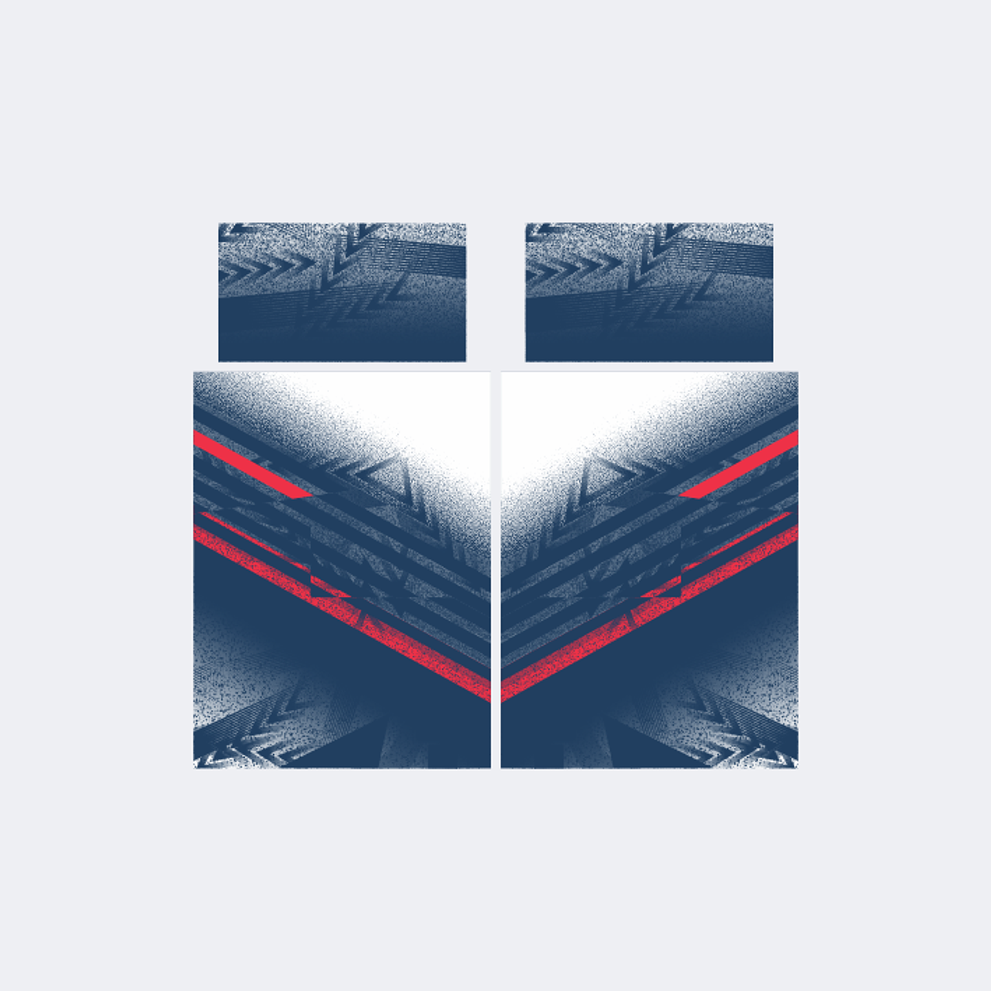 Camiseta Chinito Marino Blanco 1