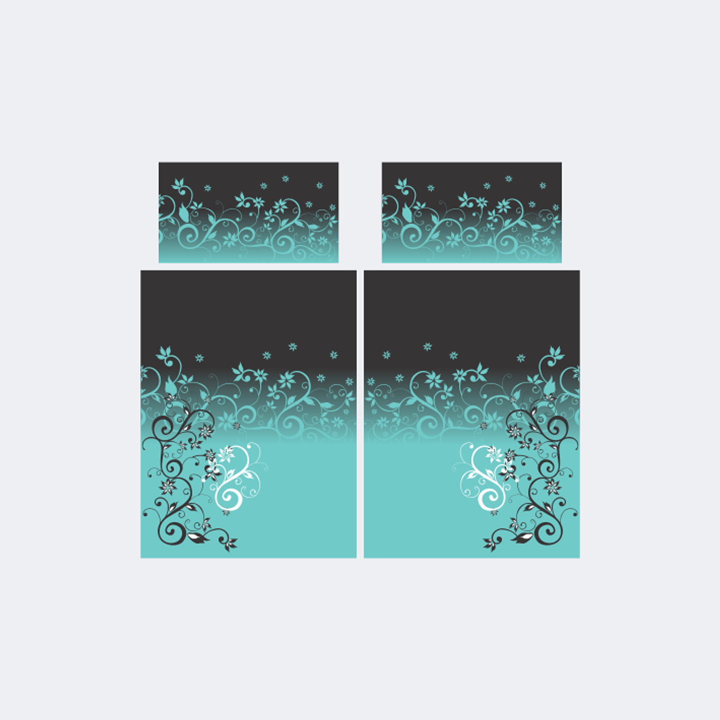 Camiseta Chinito Negro Vede Jade Flores 1