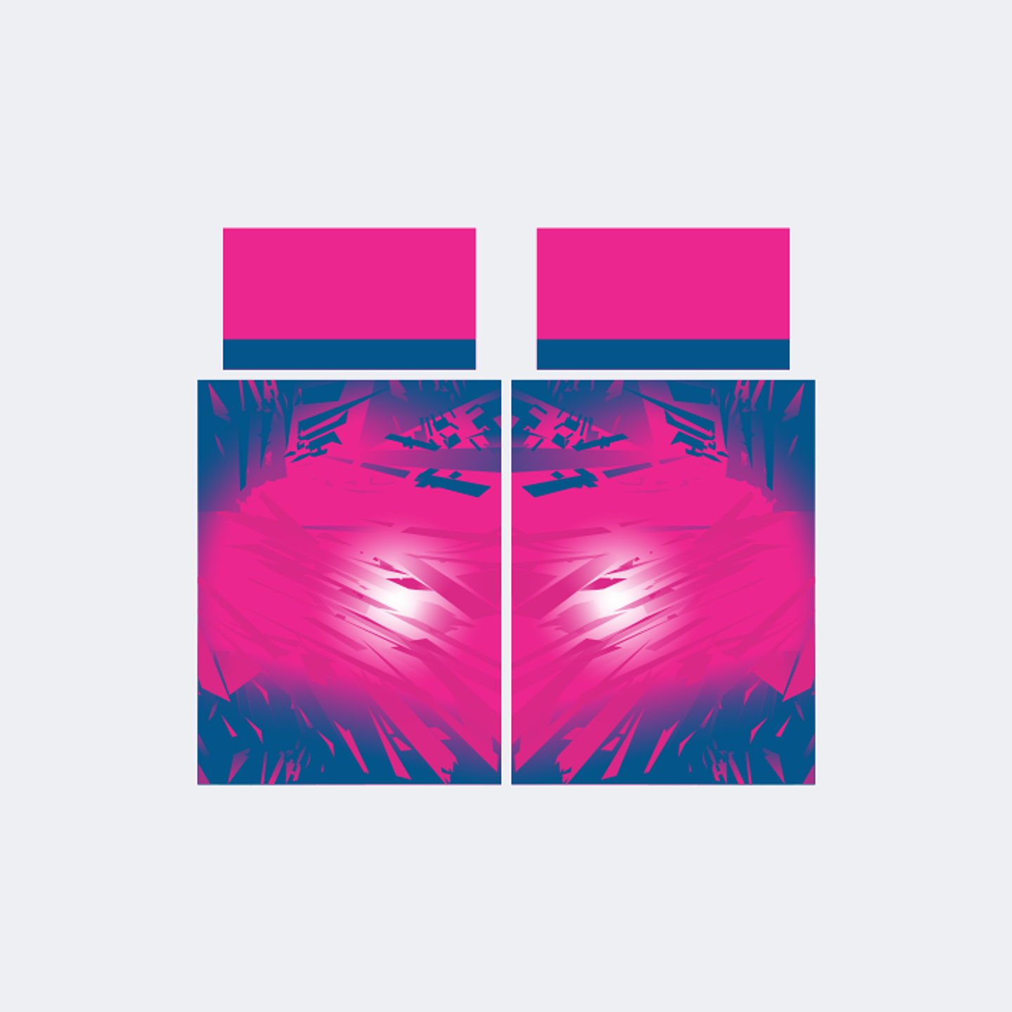 Camiseta Chinito Marino Fucsia 1