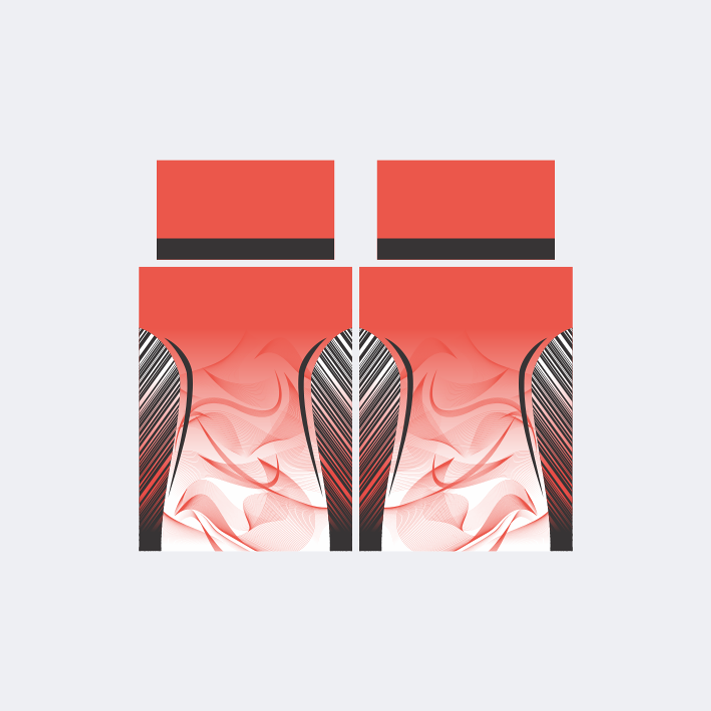 Camiseta Chinito Negro Naranja 1