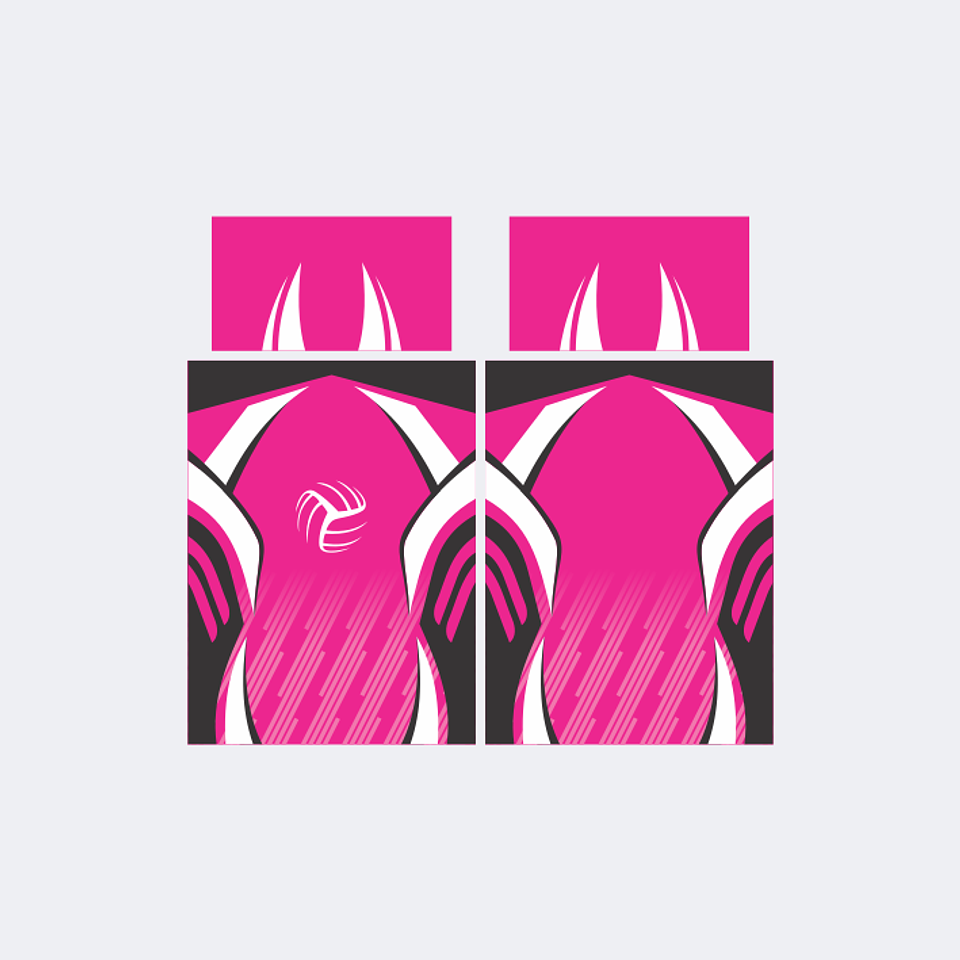 Camiseta Chinito Marino Fucsia Negro 1