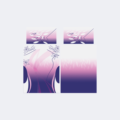 Camiseta Chinito Marino Blanco Flor