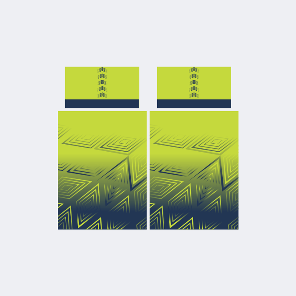 Camiseta Chinito Verde Limón Marino 1