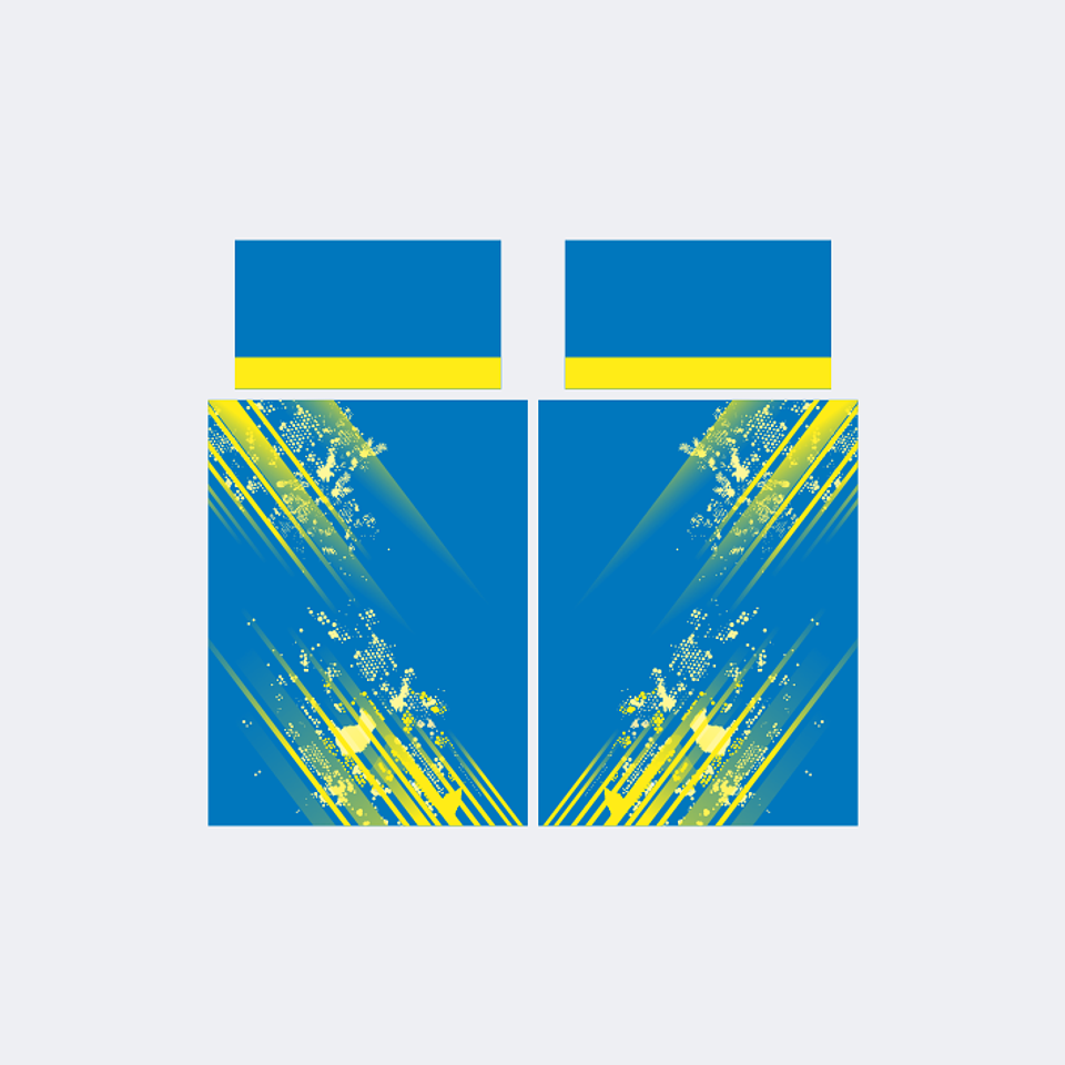 Camiseta Chinito Verde Limón Azulino 1