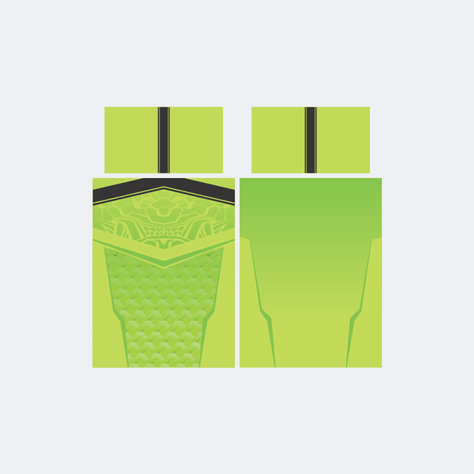 Camiseta Chinito Verde Limón Negro 1