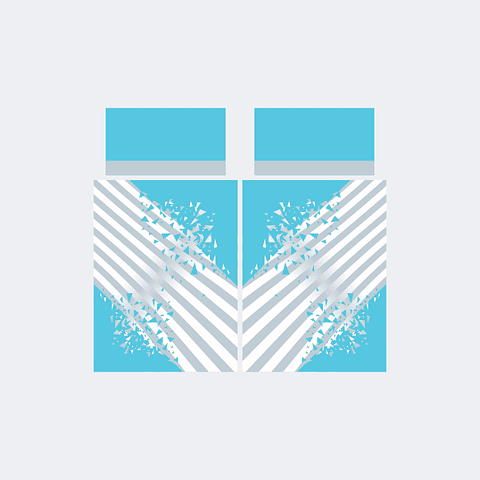 Camiseta Chinito Turquesa Plomo