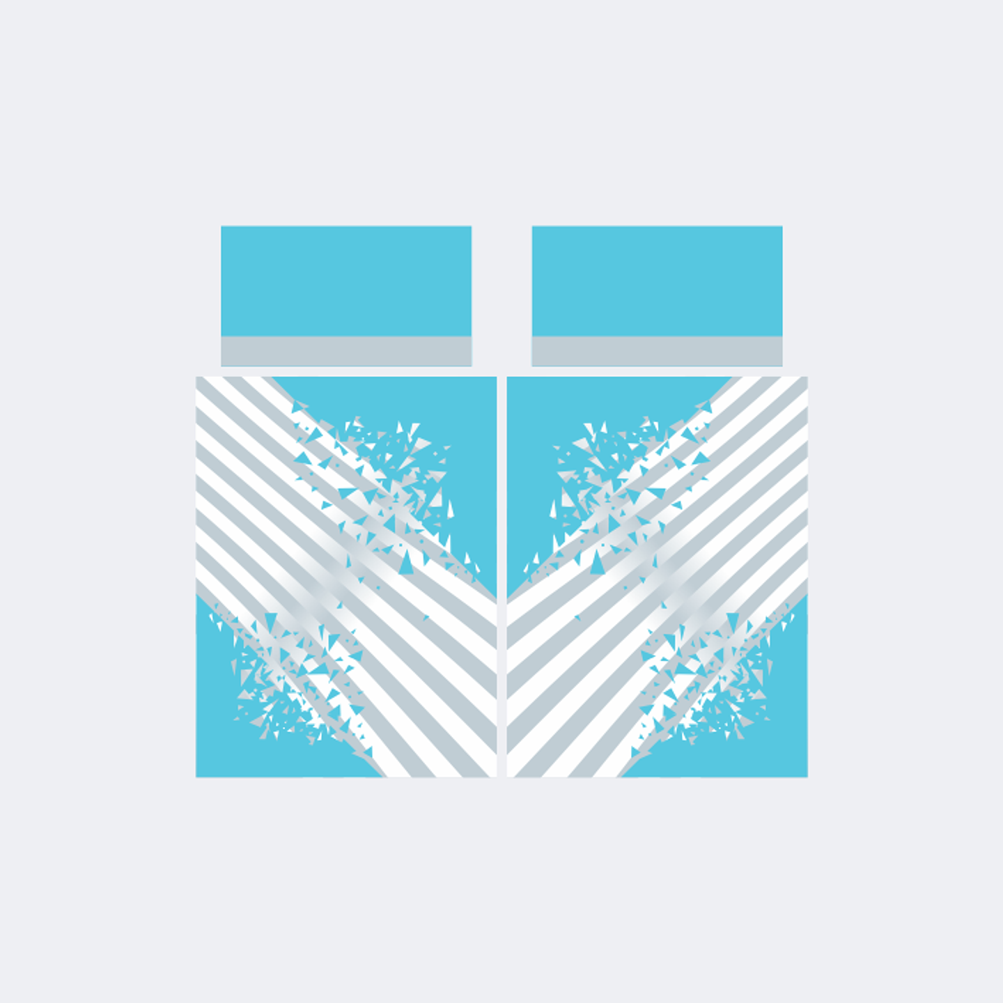 Camiseta Chinito Turquesa Plomo 1