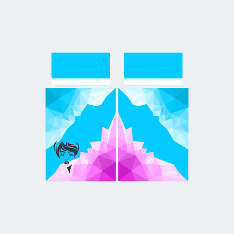 Camiseta Chinito Turquesa