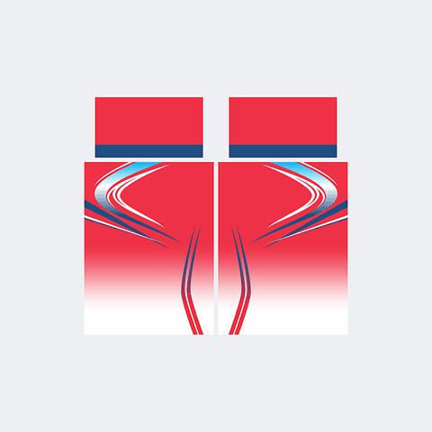 Camiseta Chinito Rojo Degrade Blanco