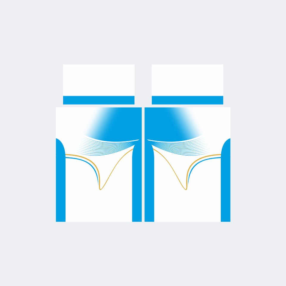 Camiseta Chinito Turquesa Blanco 1