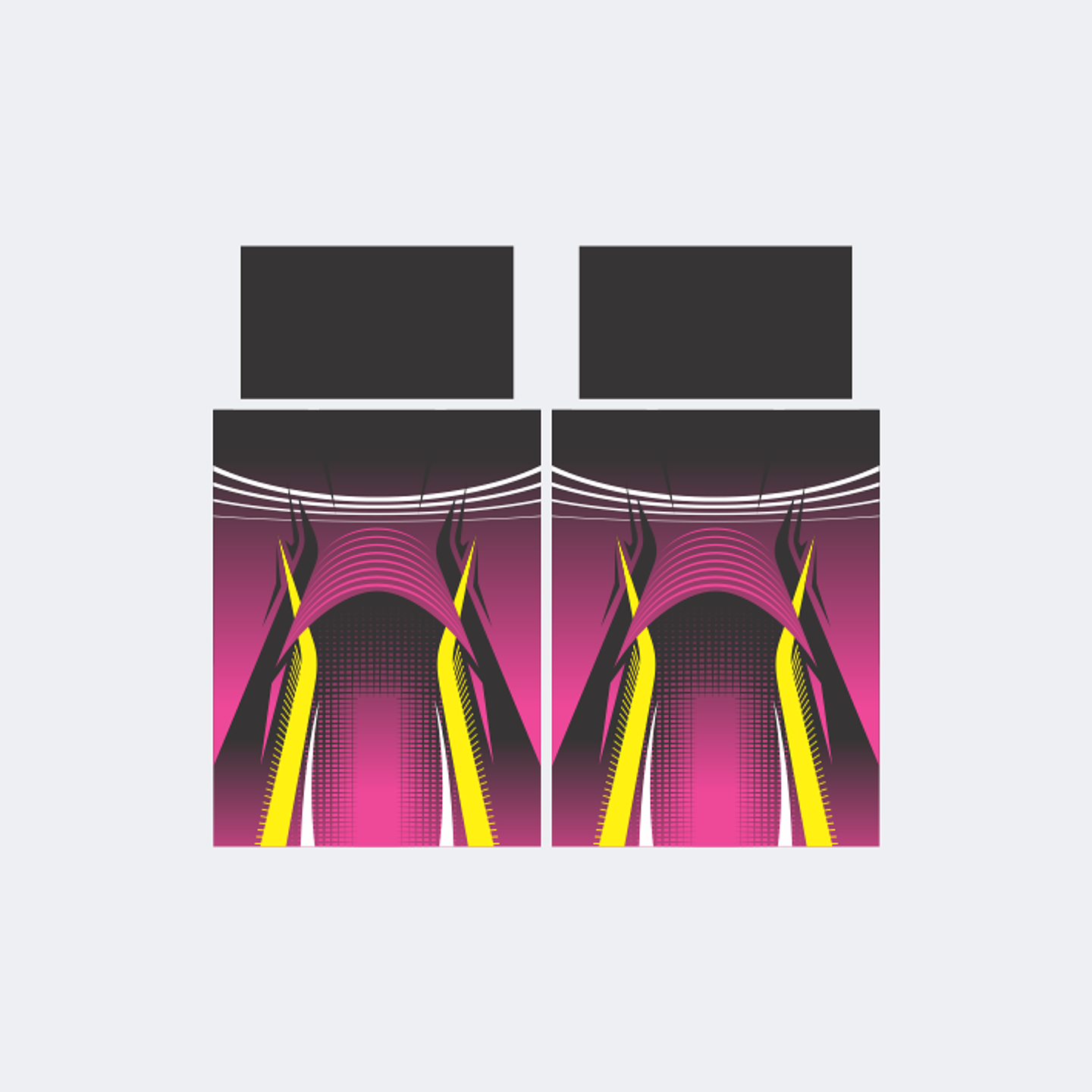 Camiseta Chinito Fucsia Negro 1