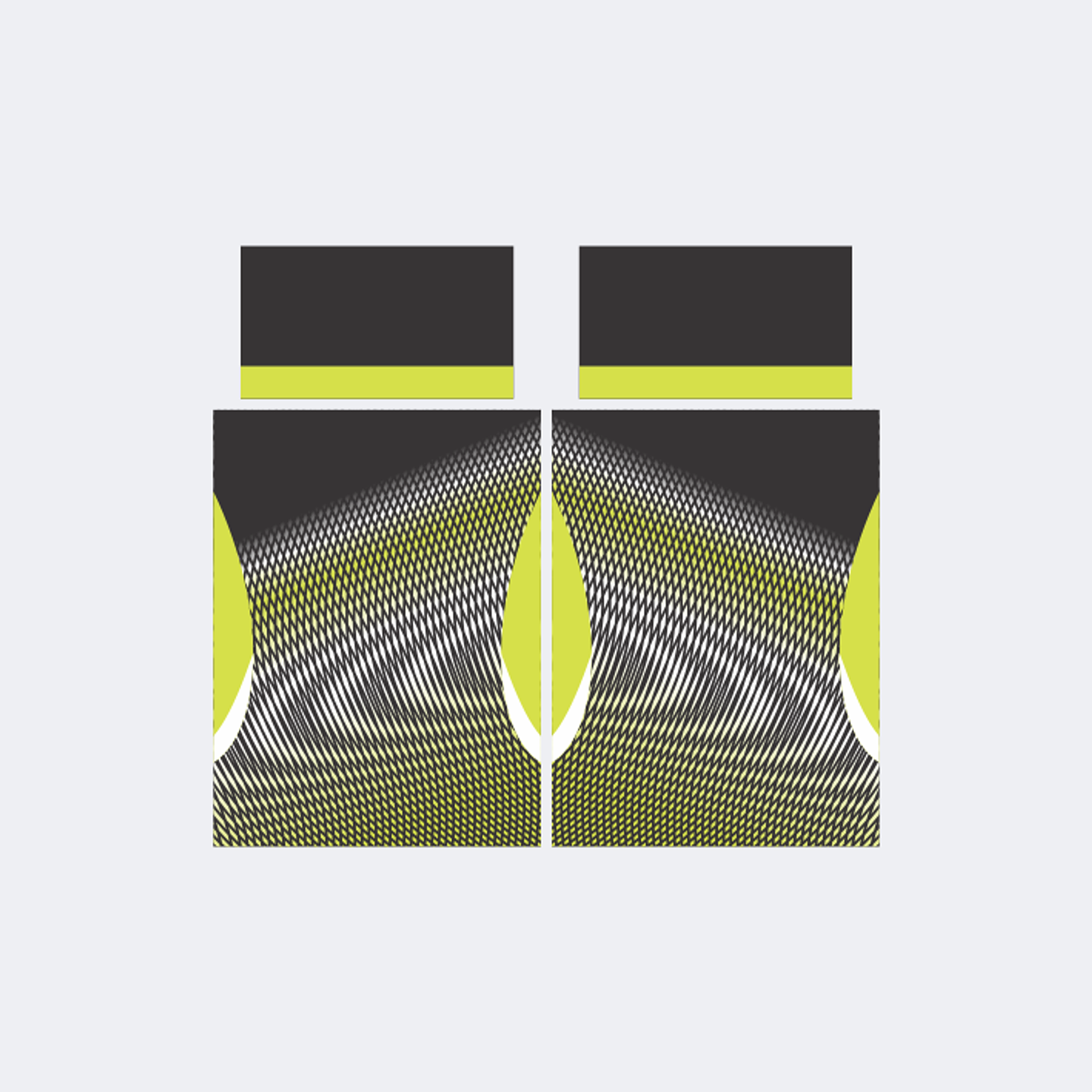 Camiseta Chinito Negro Verde Limón 1