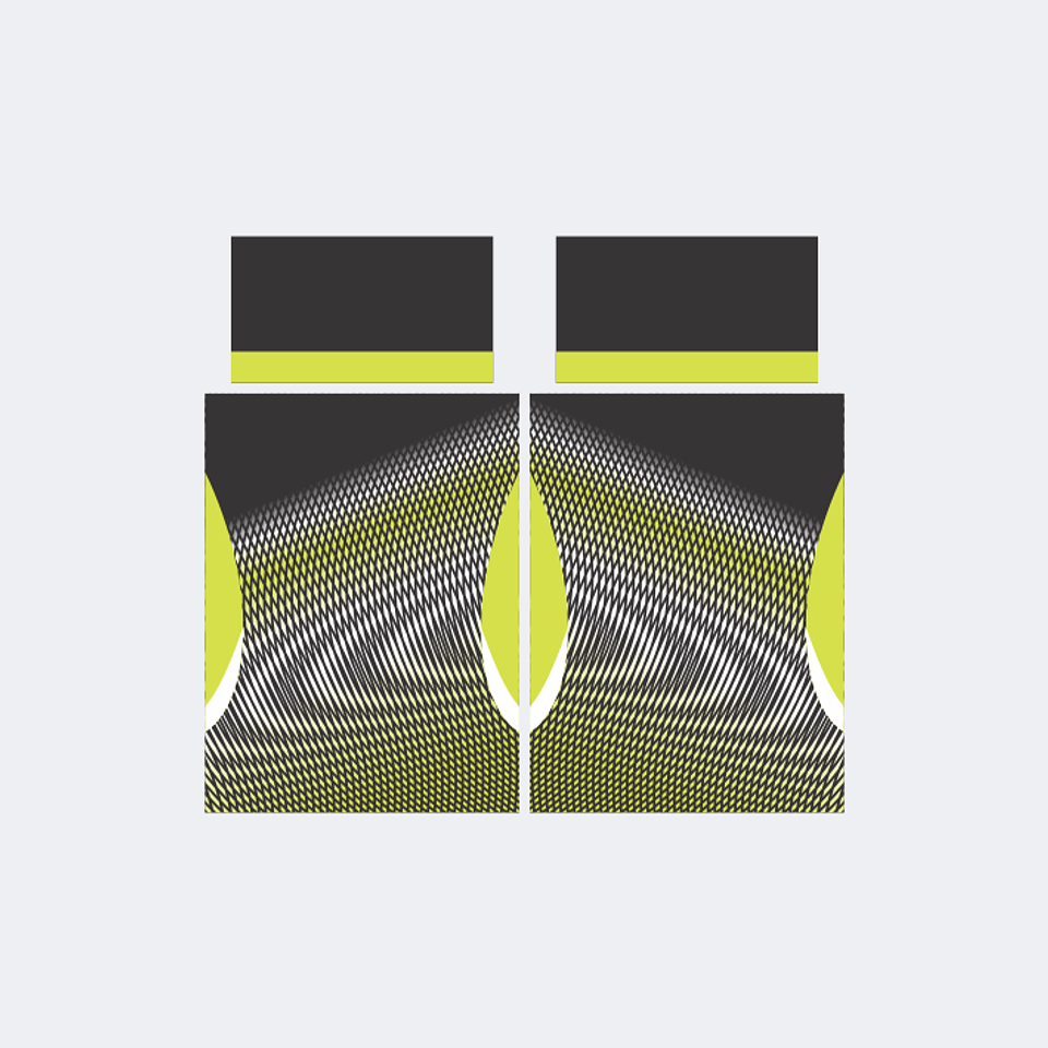 Camiseta Chinito Negro Verde Limón 1