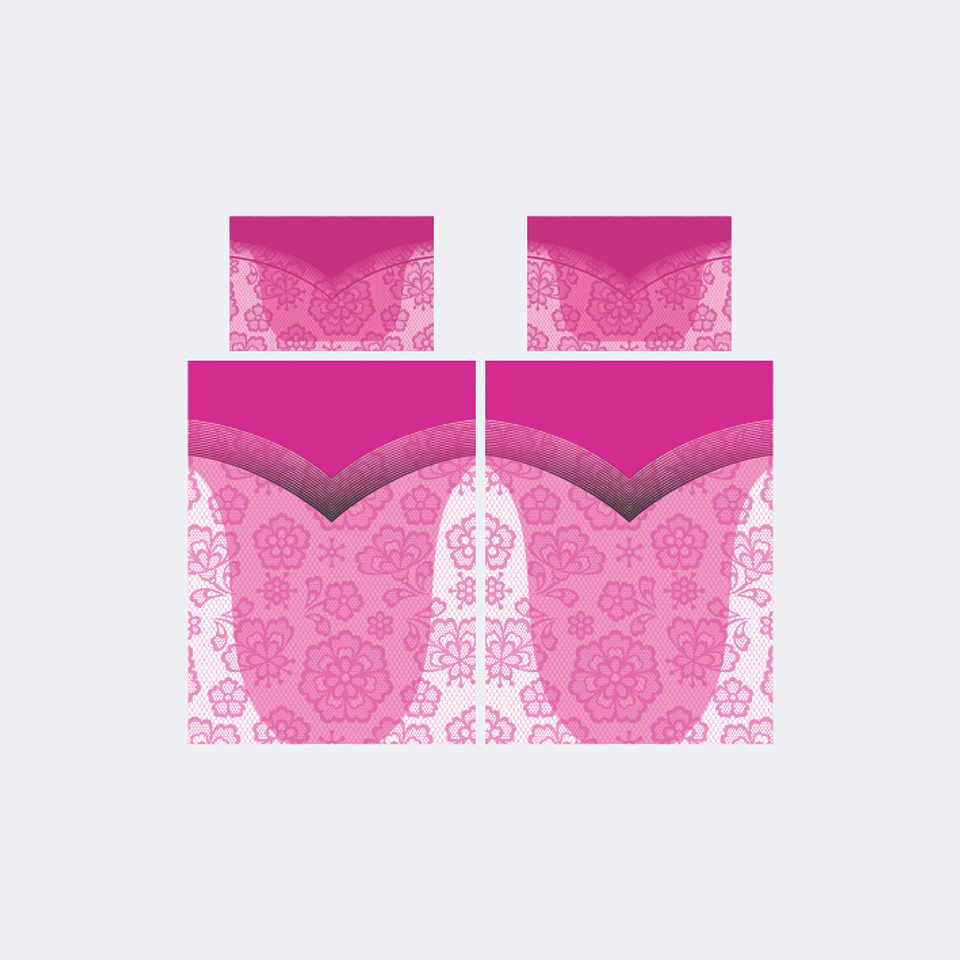 Camiseta Chinito Fucsia Blanco 1