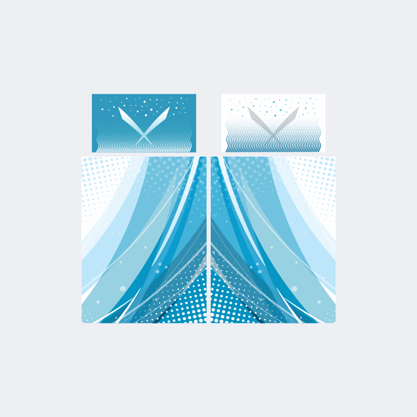 Camiseta Chinito Turquesa Celeste 1