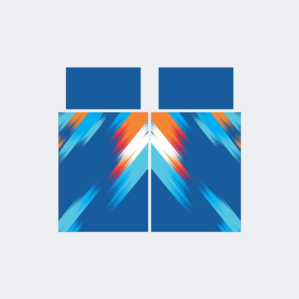 Camiseta Chinito Azulino Naranja 1