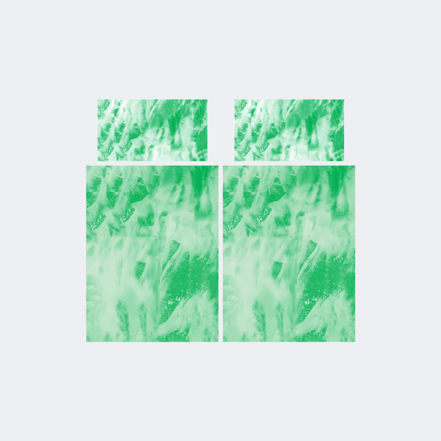 Camiseta Chinito Blanco Verde Limón 1