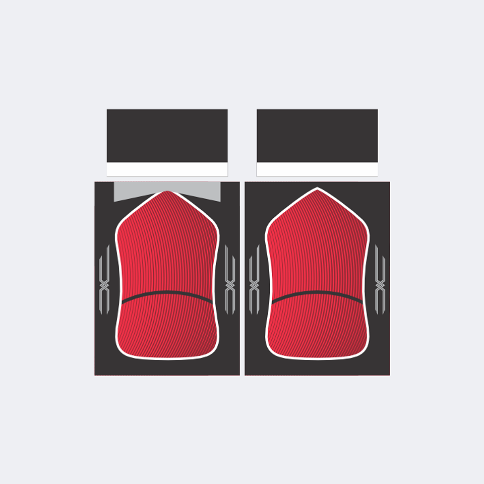 Camiseta Chinito Rojo Negro Blanco 1