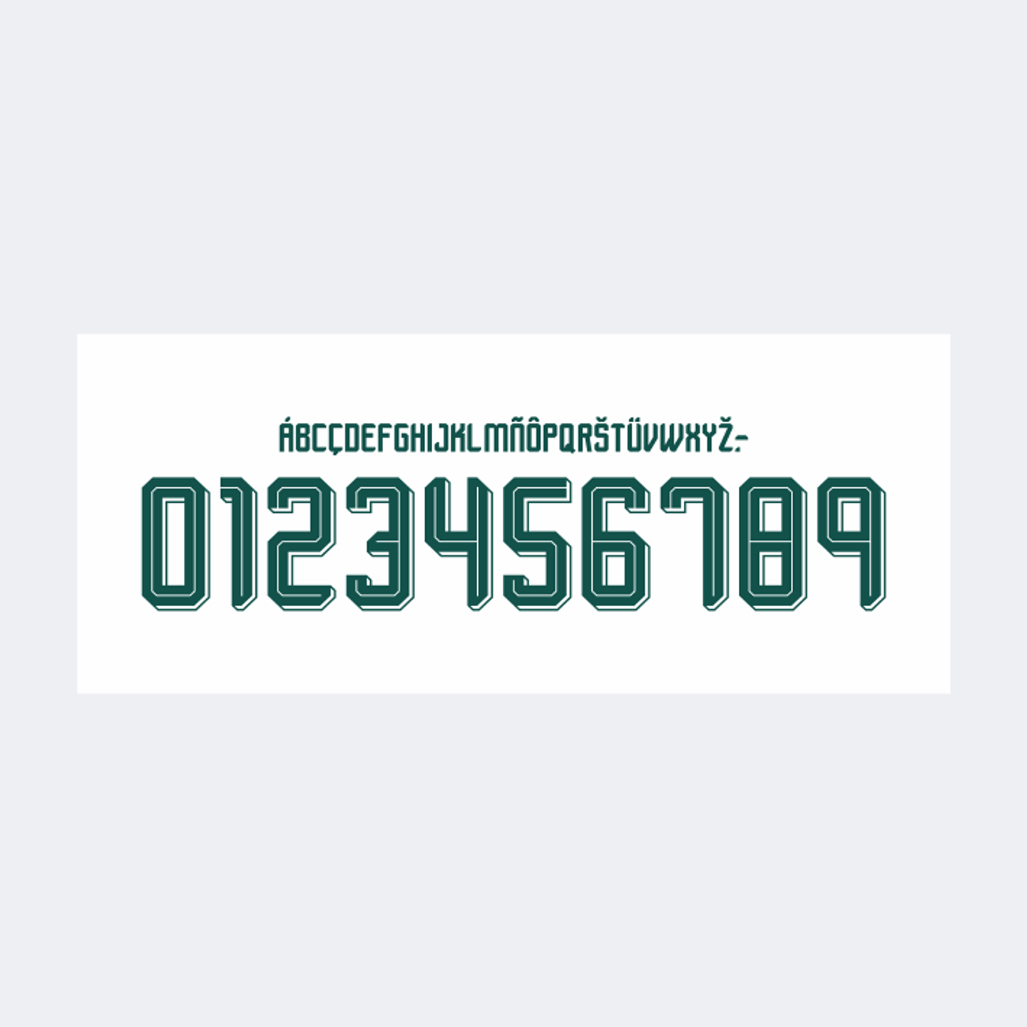 Tipografía México Away Kit 2026 1