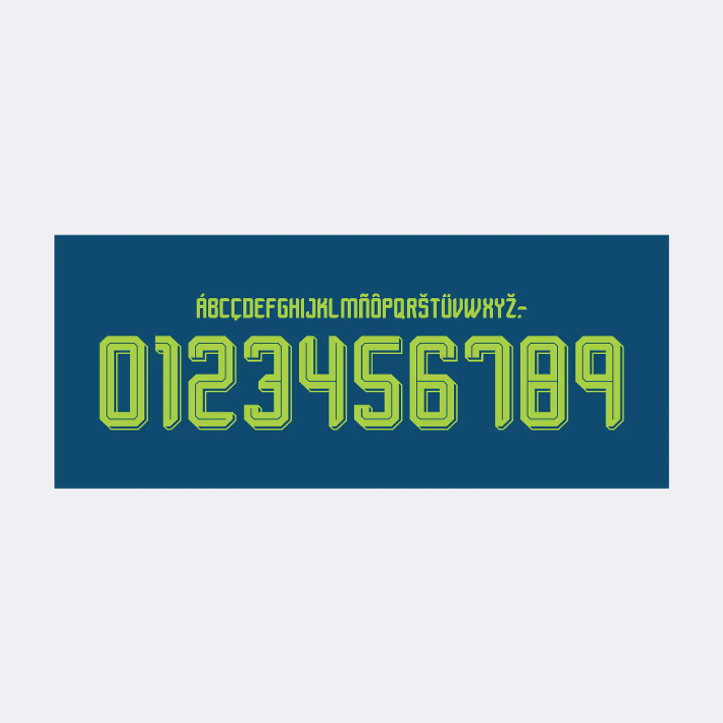Tipografía Colombia Away Kit 2026 1