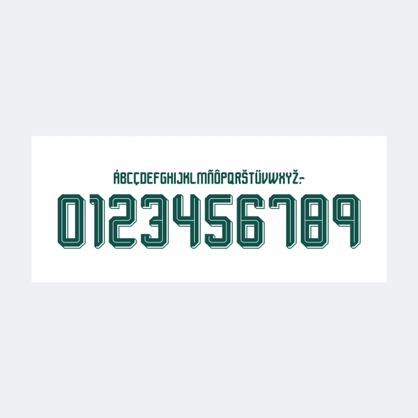 Tipografía México Away Kit 2026 1