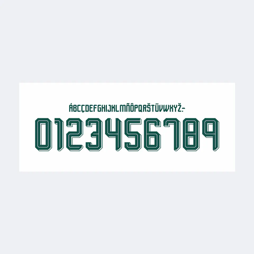 Tipografía México Away Kit 2026 1