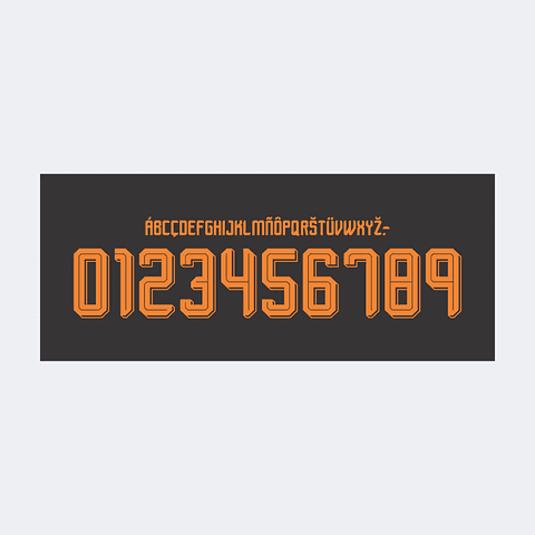 Tipografía Perú Away Kit 2026