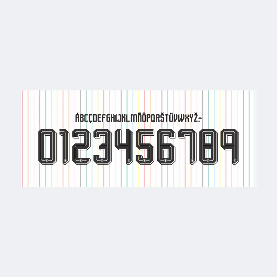 Tipografía Adidas Away Kit 2026 1