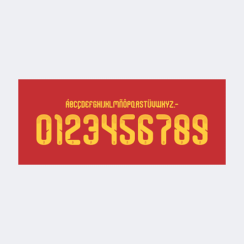 Tipografía Bélgica 2026