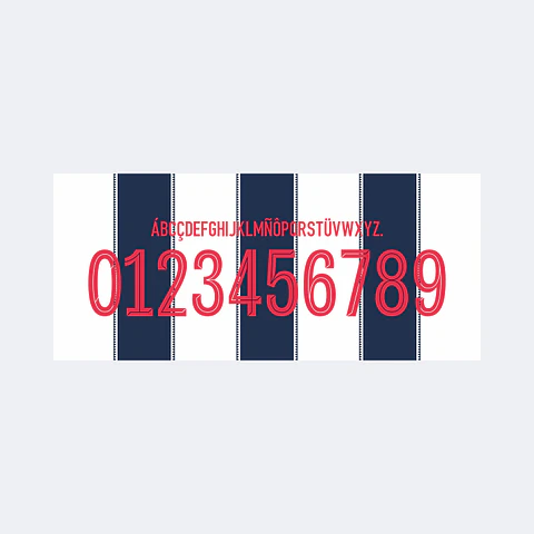 Tipografía Alianza Lima 2026