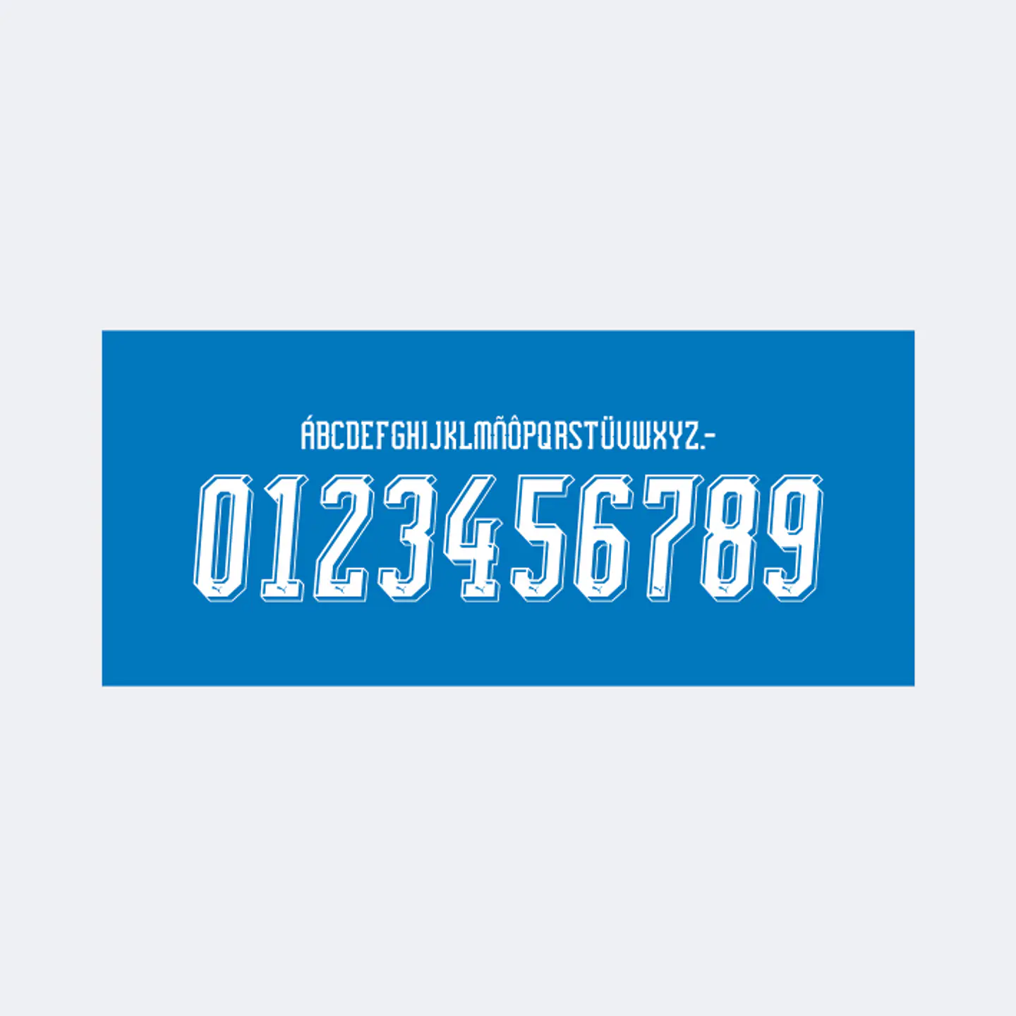Tipografía Sporting Cristal 2026 1