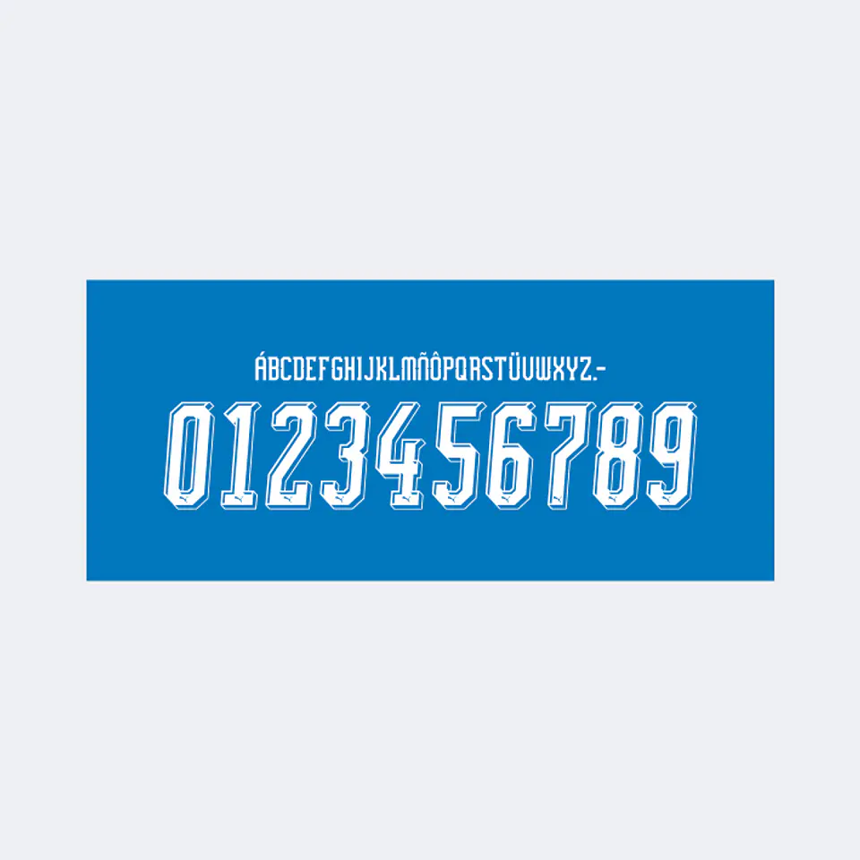 Tipografía Sporting Cristal 2026 1