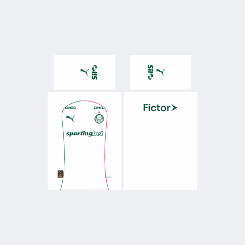 Camiseta Palmeiras Alterna 2026