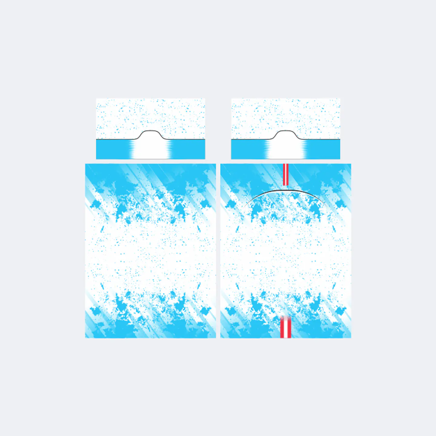 Camiseta Azulino Degrade 1