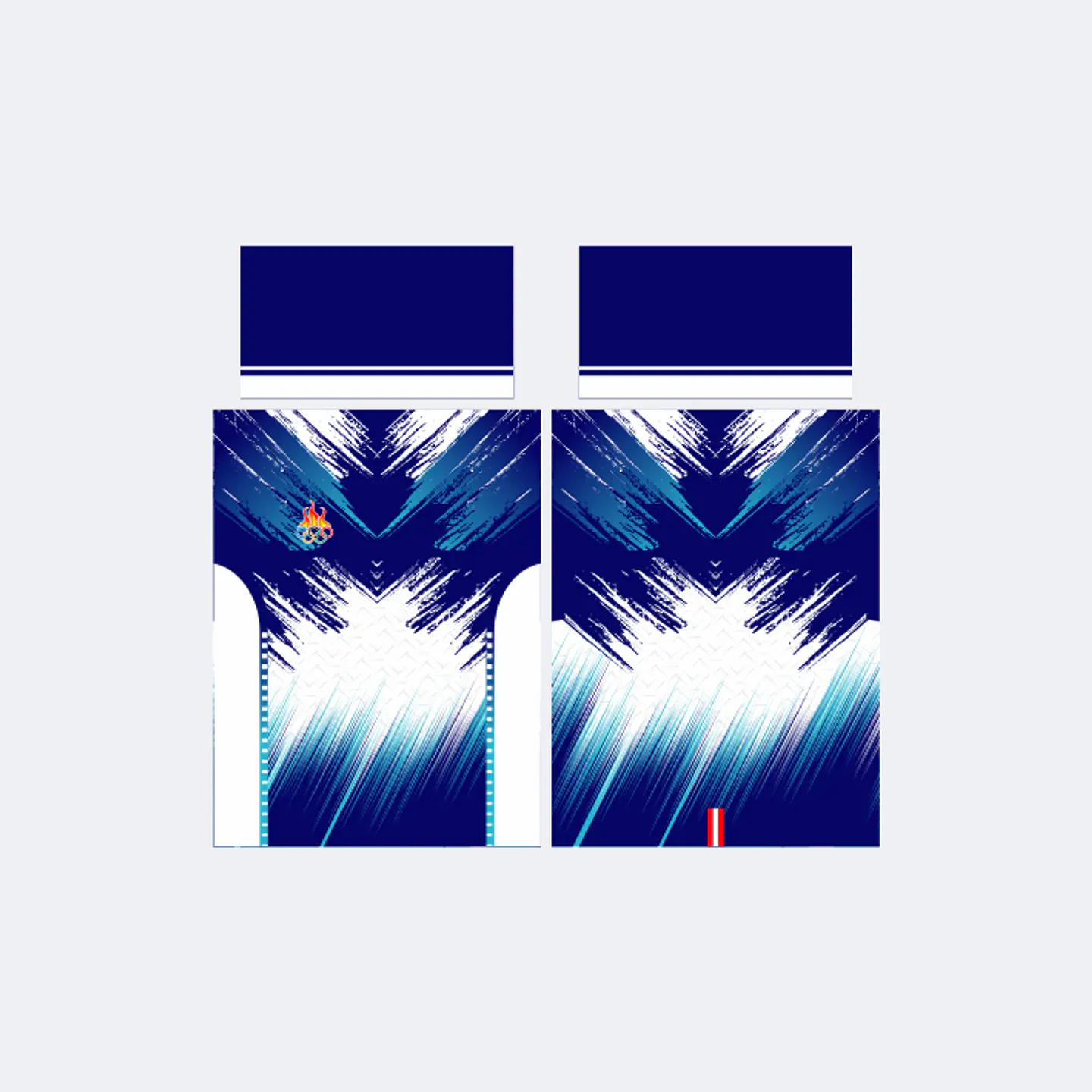 Camiseta Azulino Trama 1