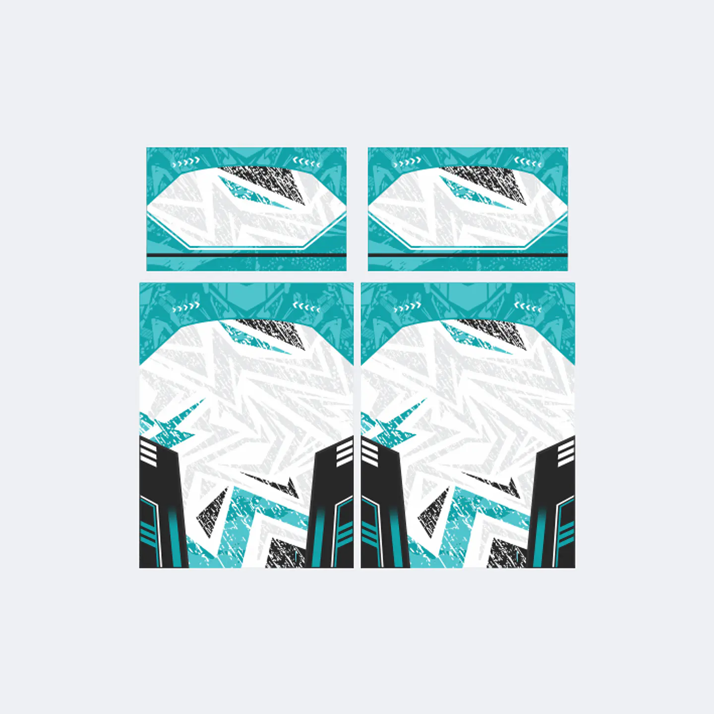 Camiseta Verde Jade Negro 1