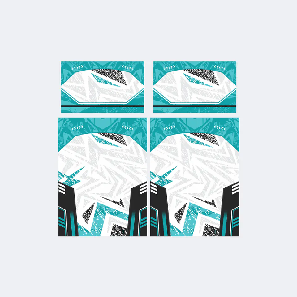 Camiseta Verde Jade Negro 1